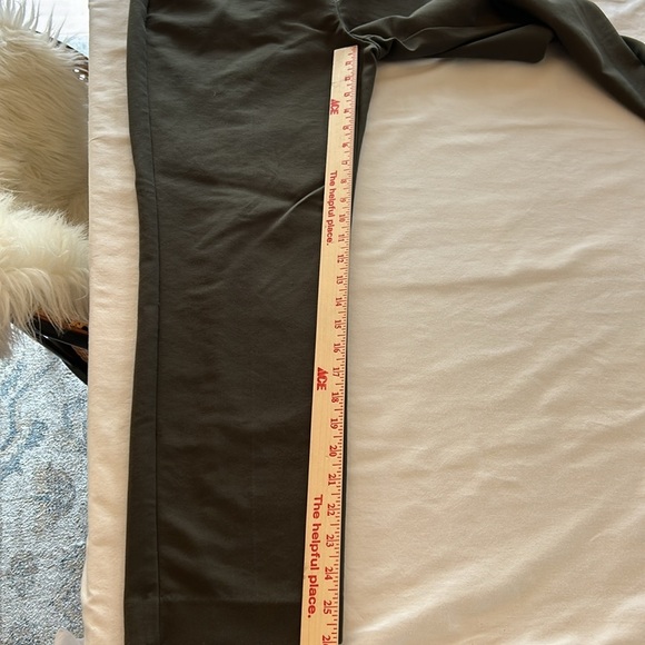 Express Columist Skinny Mid Rise Slim Leg Trouser Dress Pant Black 6R - Picture 10 of 11